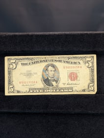 # 1533- 1953-A-$ 5.00 note?