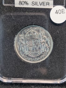 1945 Canada .50 Cents, 80% Silver?