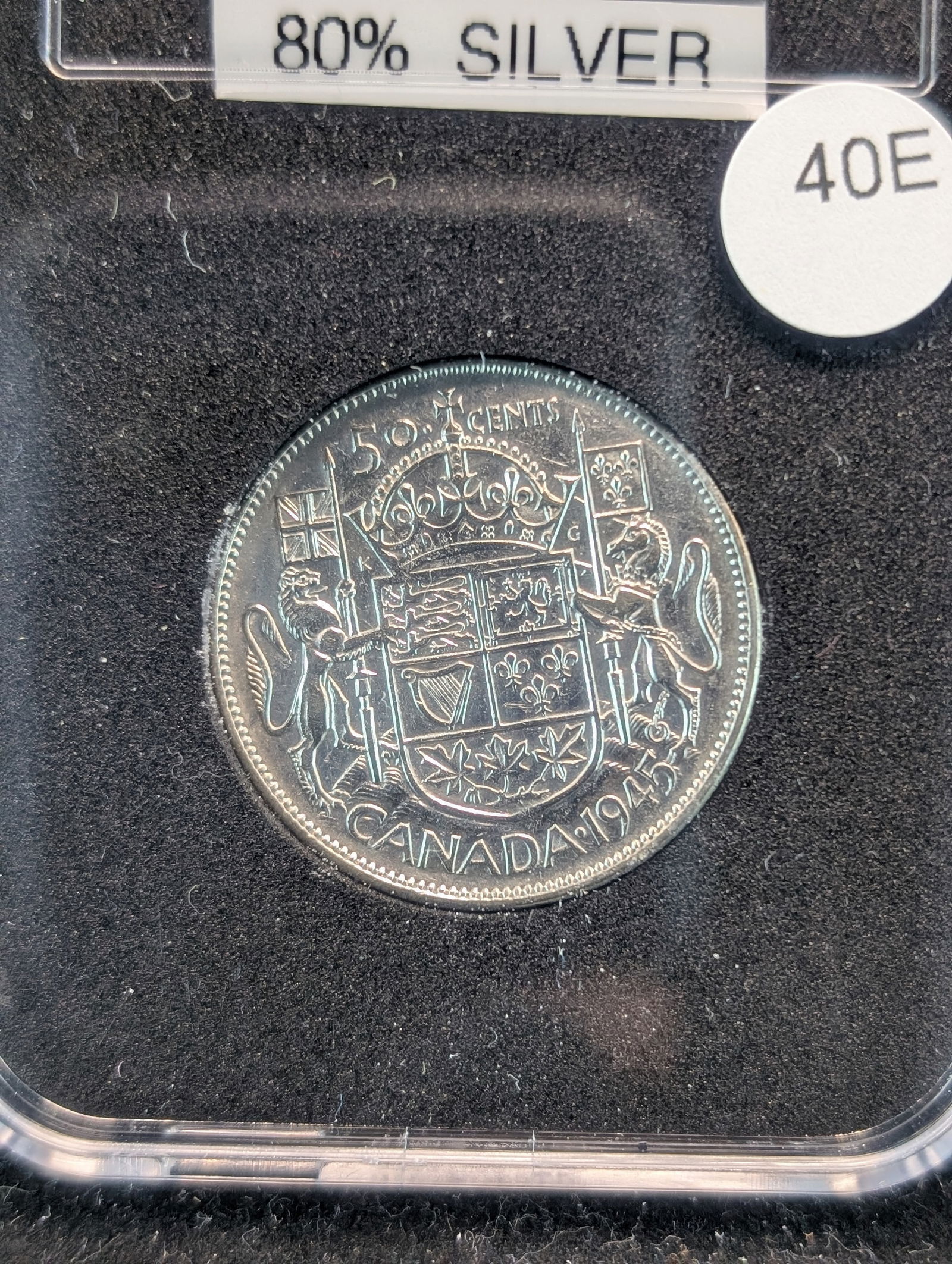 1945 Canada .50 Cents, 80% Silver? (1 of 3)