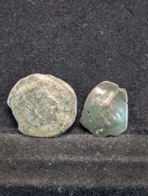 2, 12th-14th Century Byzantine Coin-Medieval Coins, over 600 years old!