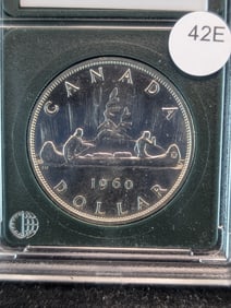 1960 Canada Dollar, 80% Silver?