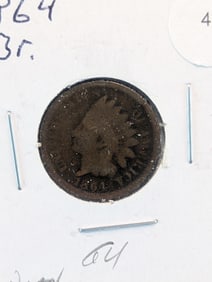 1864 Indian Head Cent