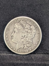 1883-S Semi-Key Date United States Silver Dollar.