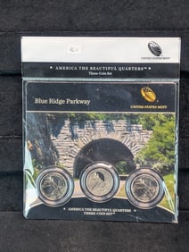 2015P-D&S Blue Ridge Parkway America the Beautiful coin set from Mint. Still Sealed. Books $18?