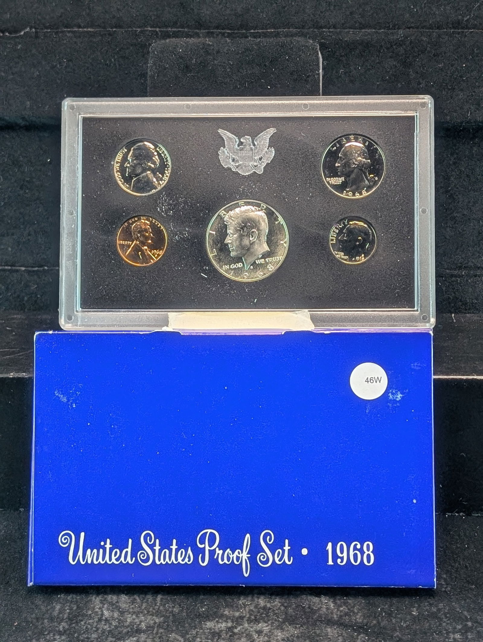 1968 -S U.S. Proof Set In OGB , Contains the 40% Silver Kennedy Half Dollar (1 of 3)