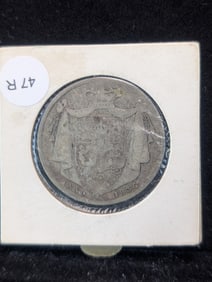 1836 Great Britain- 1/2 Crown 92.5 % Silver 14.4 G