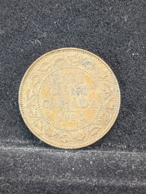 1920 Canadian One Cent, High Grade, 105 Years Old!