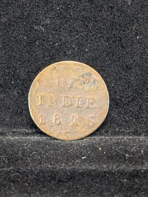 1826 1/4 S Nederland Indie Coin, 199 Years Old!