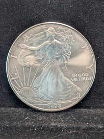 1998-Silver Eagle-Type-1- Closely UNC?