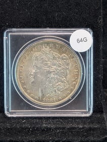 1881-O-Morgan Silver Dollar-Nicely Circulated/ w toning?