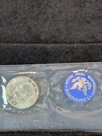 1972-Eisenhower UNC- Silver Dollar- OGP?