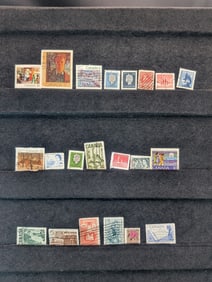22 Older Canadian Stamps