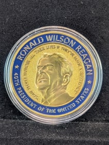The Iconic Ronald Reagan Token, BU-New, Novelty
