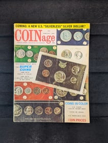 1969 US Coin Magazine, (Great Articles & Ads), Great Condition, 56 Years Old!