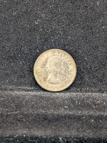 1959 (90% Silver-Great Details) Australian Kangaroo, Three Pence, 66 Years old!