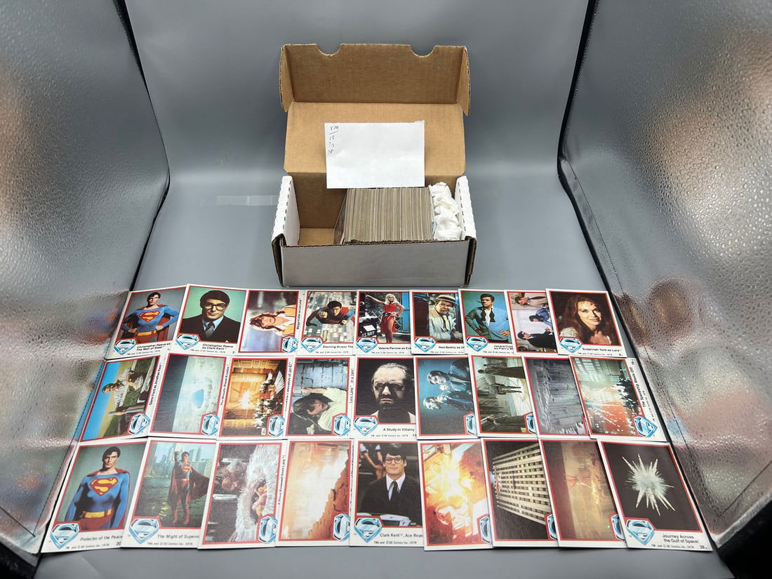 1978 Topps Superman Non-Sports Near Complete Partial Set - Missing 3 Cards (1 of 4)