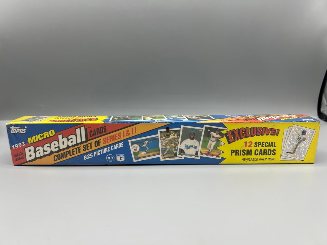 1993 Topps Micro Baseball Sealed Set W/ Derek Jeter RC (1 of 2)