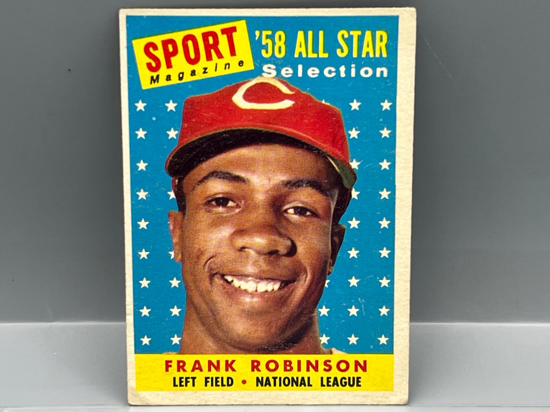 1958 Topps Frank Robinson All Star #484 (1 of 3)