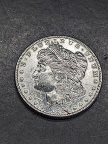 1884-S Morgan Silver Dollar **KEY DATE!**