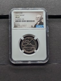 2023-S Maria Tallchief Quarter - NGC MS67
