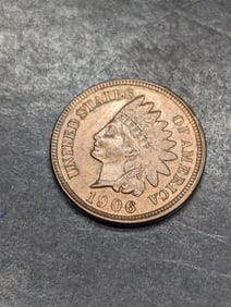 **BRILLIANT UNC** 1906 Indian Head Cent