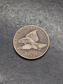 **VG** 1857 Flying Eagle Cent