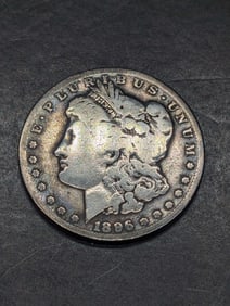 1896-S Morgan Silver Dollar