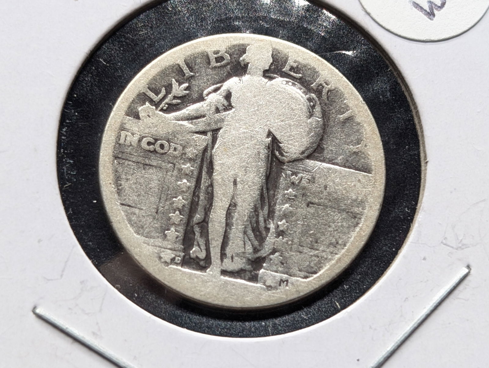 No Date Standing Liberty Quarter 90% Silver (1 of 3)