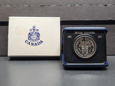 1971 Canadian Dollar 100th Anniv. of the Accession of British Columbia in OGP