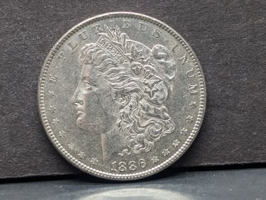 1886 Morgan Silver Dollar
