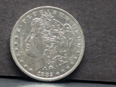 1882-O/S Morgan Silver Dollar
