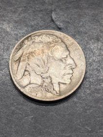 **AU** 1913 Type 1 Buffalo Nickel