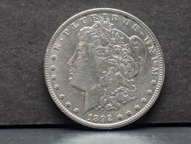 1892-O Morgan Silver Dollar **XF+**