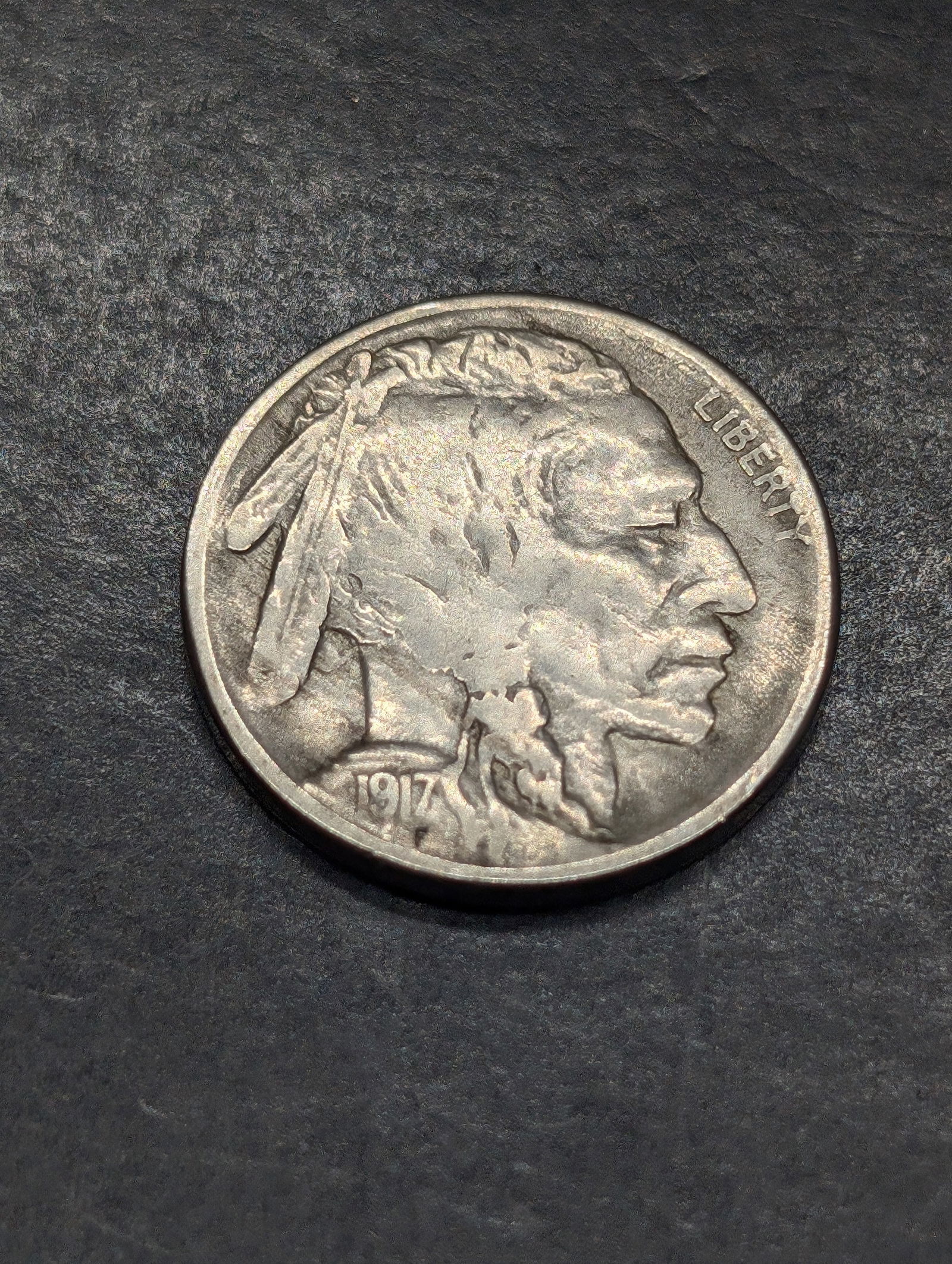 **FINE/VF** 1917-S Buffalo Nickel (1 of 2)