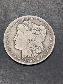 1904-S Morgan Silver Dollar