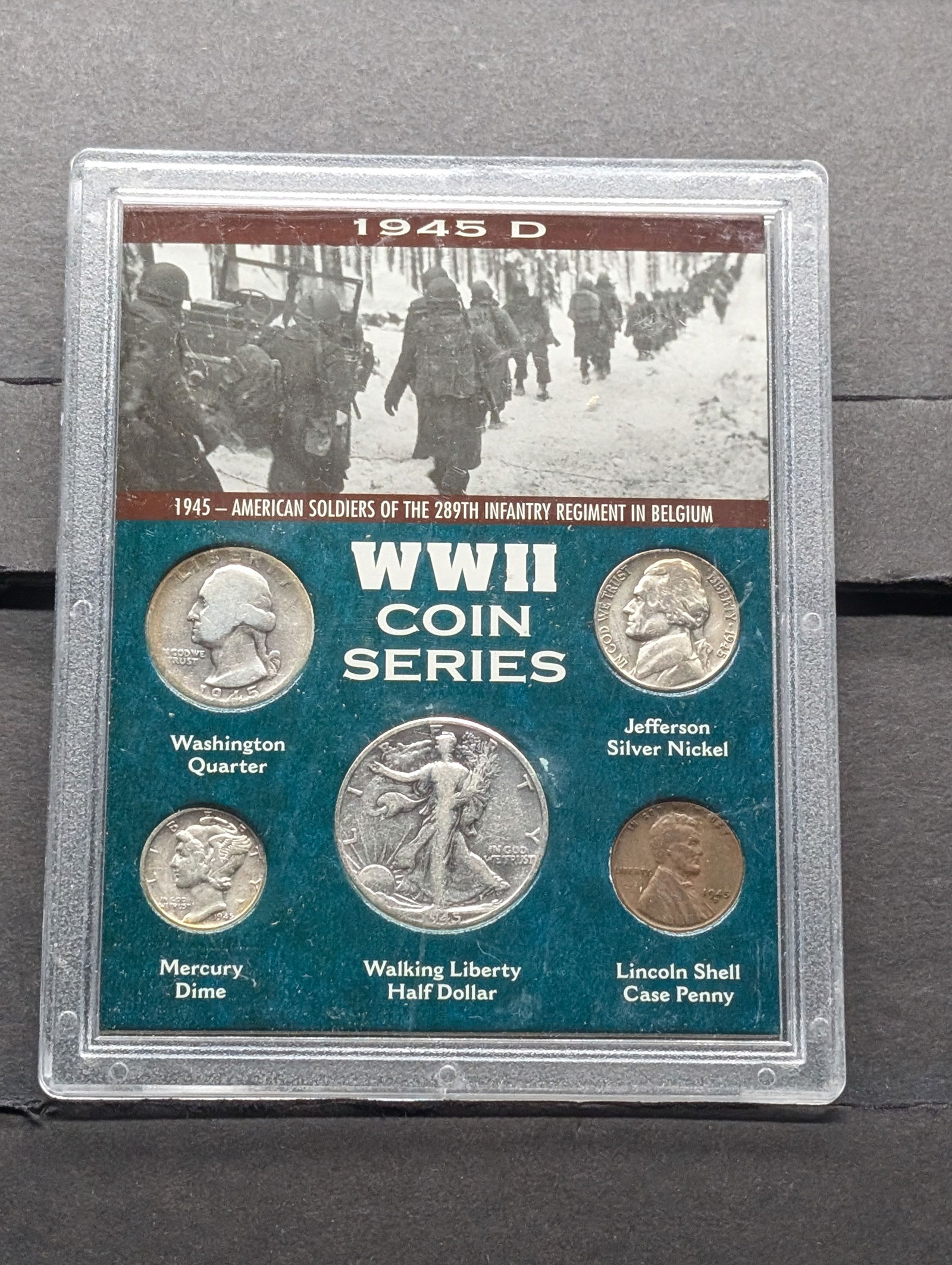1945-D WWII Coin Collection in Display w/ COA (1 of 4)