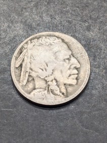 **VG** 1913-S Type 2 Buffalo Nickel