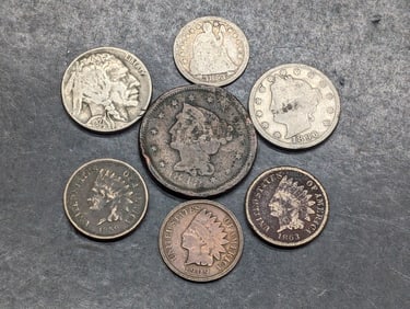 Grab Bag of Vintage U.S. Coins