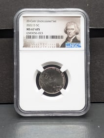 2022-D Jefferson Nickel - NGC MS67 6FS