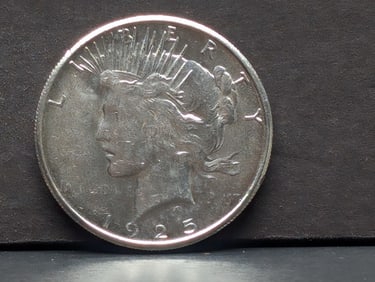 1925-S Peace Silver Dollar - BU - Scarce Date!!