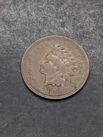 1870 Indian Head Cent - Fine+