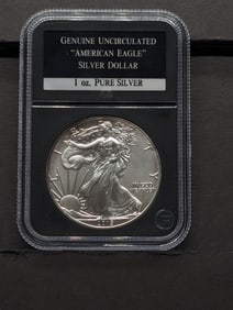 2015 American Silver Eagle - PCS Stamps & Coins GENUINE UNC