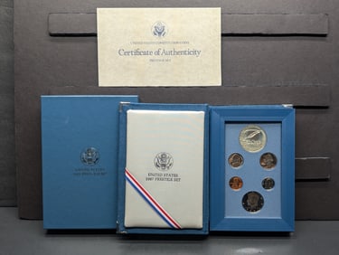 1987-S U.S. Mint Prestige Set in OGP w/ COA - Constitution