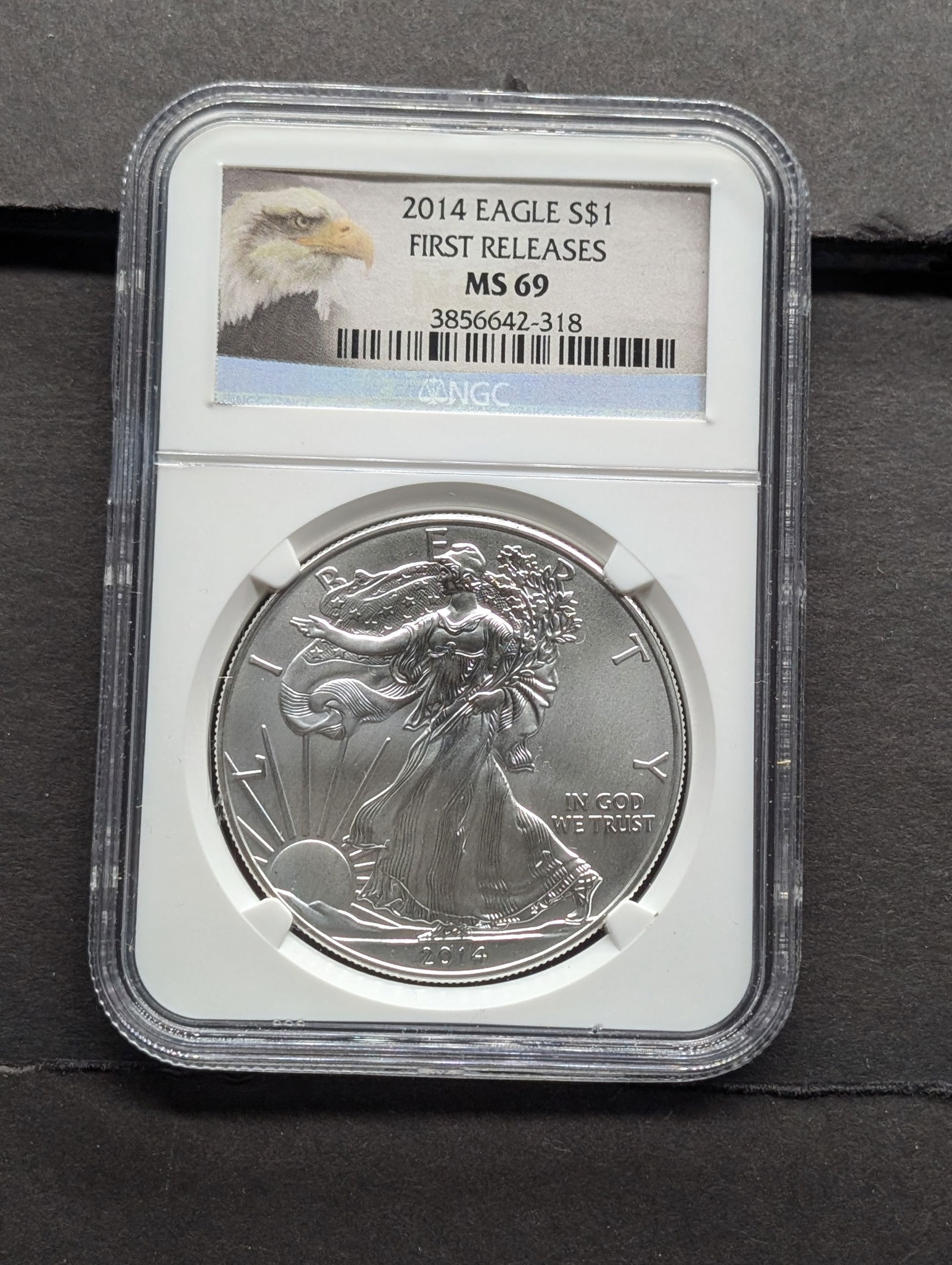 2014 American Silver Eagle - NGC MS69 *First Release* (1 of 3)