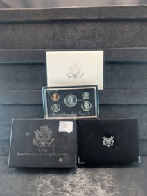 1998-S U.S. Silver Premier Proof Set In OGP w/COA