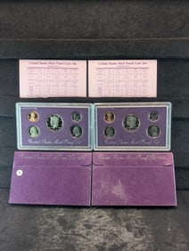 (2 sets) United States Mint Proof Sets 1991-S OGP