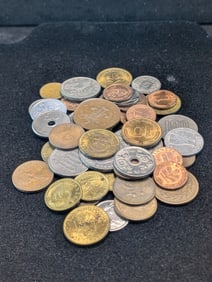 Approx. 5 ounces Misc. Foreign Coins