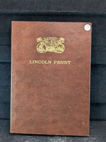 1909-1965 Lincoln Head Wheat/Memorial Cents 182-Coin Starter Set In Whitman Folder. Missing S-VDB,