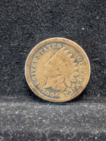 1864 Bronze Indian Head Cent