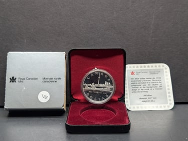 1984 Canada 150th Toronto Anniversary 50% "Silver" Dollar